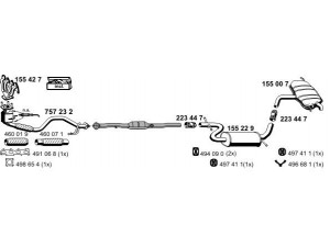 ERNST 071238 išmetimo sistema 
 Išmetimo sistema -> Išmetimo sistema, visa