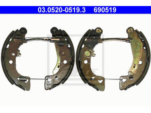 ATE 03.0520-0519.3 stabdžių trinkelių komplektas 
 Techninės priežiūros dalys -> Papildomas remontas
4241 6A, 4242 25, 4241 6T, 4242 25