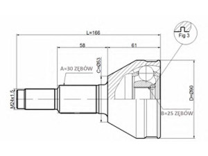 STATIM C.249 jungčių komplektas, kardaninis velenas 
 Ratų pavara -> Sujungimai/komplektas
71740557, 1603233