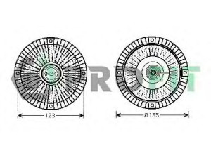 PROFIT 1720-1012 sankaba, radiatoriaus ventiliatorius 
 Aušinimo sistema -> Radiatoriaus ventiliatorius
4A0121350B, 4A0121350B, 4A0121350