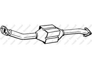 BOSAL 099-714 katalizatoriaus keitiklis 
 Išmetimo sistema -> Katalizatoriaus keitiklis
1705.KP, 1705.PK, 1706.85, 13 266 43080