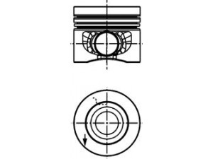 KOLBENSCHMIDT 40558600 stūmoklis 
 Variklis -> Cilindrai/stūmokliai
03L 107 065 G, 03L 107 065 K, 03L107065AD