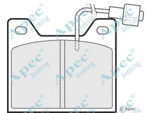 APEC braking PAD627 stabdžių trinkelių rinkinys, diskinis stabdys
5018901, 424534, 424896, 425008