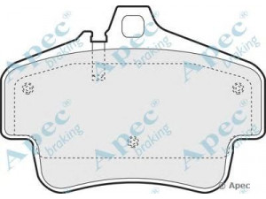 APEC braking PAD1407 stabdžių trinkelių rinkinys, diskinis stabdys 
 Techninės priežiūros dalys -> Papildomas remontas
99635193915, 99635193916, 99635294902