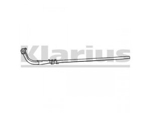 KLARIUS 160065 išleidimo kolektorius 
 Išmetimo sistema -> Išmetimo vamzdžiai
91510624, 170310, 170310, 91510624