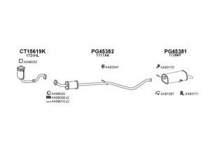 VENEPORTE 450648 išmetimo sistema 
 Išmetimo sistema -> Išmetimo sistema, visa