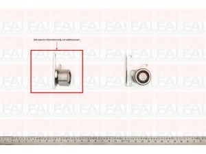 FAI AutoParts T3002 kreipiantysis skriemulys, paskirstymo diržas 
 Diržinė pavara -> Paskirstymo diržas/komplektas -> Laisvasis/kreipiamasis skriemulys
083002, 830.02, 83002, 93501405