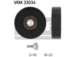 SKF VKM 33034 kreipiantysis skriemulys, V formos rumbuotas diržas 
 Diržinė pavara -> V formos rumbuotas diržas/komplektas -> Laisvasis/kreipiamasis skriemulys
5751.20, 9608989980, 9608989980