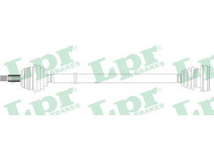 LPR DS51006 kardaninis velenas 
 Ratų pavara -> Kardaninis velenas
6K0407272H, 191407272A, 191407272AC