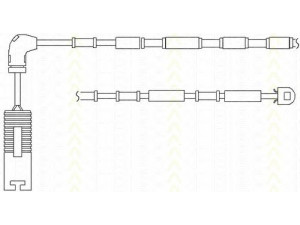 TRISCAN 8115 11018 įspėjimo kontaktas, stabdžių trinkelių susidėvėjimas 
 Stabdžių sistema -> Susidėvėjimo indikatorius, stabdžių trinkelės
3435 1164 372