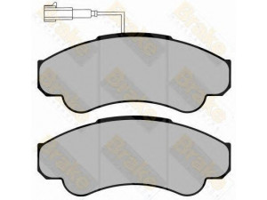Brake ENGINEERING PA1284 stabdžių trinkelių rinkinys, diskinis stabdys 
 Techninės priežiūros dalys -> Papildomas remontas
425245, 425459, 77362216, 77364859