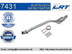 LRT 7431 katalizatoriaus keitiklis 
 Išmetimo sistema -> Katalizatoriaus keitiklis
1714902619, A1714902619