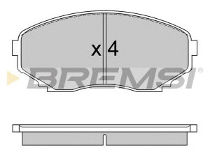 BREMSI BP2578 stabdžių trinkelių rinkinys, diskinis stabdys 
 Techninės priežiūros dalys -> Papildomas remontas
3322936411765, CBZ23322Z, CBZ23323Z