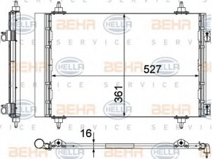 HELLA 8FC 351 304-271 kondensatorius, oro kondicionierius 
 Oro kondicionavimas -> Kondensatorius
6455.EW, 96.558.287.80, 96.859.474.80