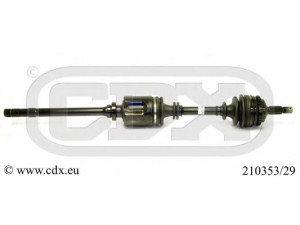 CDX 210353/29 kardaninis velenas 
 Ratų pavara -> Kardaninis velenas