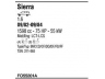 FONOS FO55201A išmetimo sistema 
 Išmetimo sistema -> Išmetimo sistema, visa