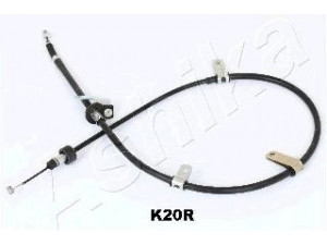 ASHIKA 131-0K-K20R trosas, stovėjimo stabdys 
 Stabdžių sistema -> Valdymo svirtys/trosai
5977007300, 5977007300