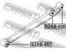 FEBEST SZAB-036 valdymo svirties/išilginių svirčių įvorė
46282-81A30, 96318362, 96346531