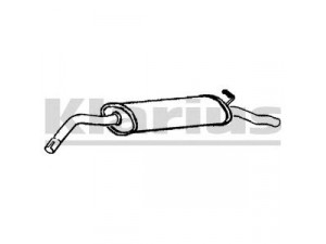 KLARIUS 230589 galinis duslintuvas 
 Išmetimo sistema -> Duslintuvas
6U6253609D, 6U6253609D