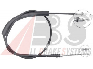 A.B.S. K19836 trosas, stovėjimo stabdys 
 Stabdžių sistema -> Valdymo svirtys/trosai
52128072AB, 52128072AD