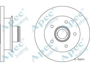 APEC braking DSK754 stabdžių diskas 
 Dviratė transporto priemonės -> Stabdžių sistema -> Stabdžių diskai / priedai
251407617G, 251407617M