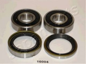 JAPANPARTS KK-16004 rato guolio komplektas 
 Ašies montavimas/vairavimo mechanizmas/ratai -> Rato stebulė/montavimas -> Rato guolis
90043-63057, 90043-63057-000
