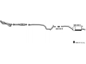 ERNST 031493 išmetimo sistema 
 Išmetimo sistema -> Išmetimo sistema, visa