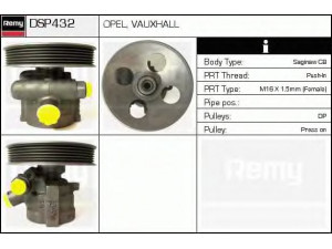 DELCO REMY DSP432 hidraulinis siurblys, vairo sistema 
 Vairavimas -> Vairo pavara/siurblys
948063