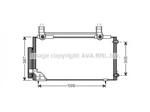 AVA QUALITY COOLING HDA5186 kondensatorius, oro kondicionierius