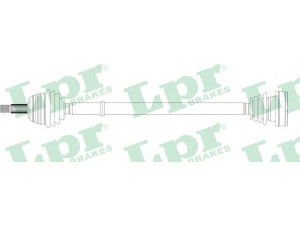 LPR DS51041 kardaninis velenas 
 Ratų pavara -> Kardaninis velenas
1H0407272AC, 1H0407272AG, 1H0407274V