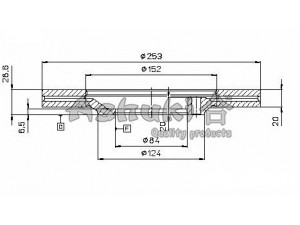 ASHUKI 0990-2150 stabdžių diskas 
 Stabdžių sistema -> Diskinis stabdys -> Stabdžių diskas
0 986 478 664/BOSCH, 09.6804.10/BREMBO
