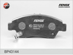FENOX BP43144 stabdžių trinkelių rinkinys, diskinis stabdys 
 Techninės priežiūros dalys -> Papildomas remontas
06450S5AE50, 45022504V10, 45022S04E60