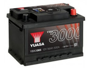 YUASA YBX3065 starterio akumuliatorius 
 Elektros įranga -> Akumuliatorius