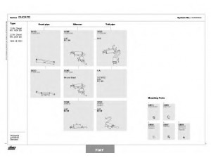 DINEX 333000002 išmetimo sistema 
 Išmetimo sistema -> Išmetimo sistema, visa