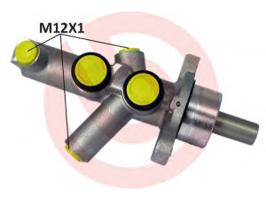 BREMBO M 50 029 pagrindinis cilindras, stabdžiai 
 Stabdžių sistema -> Pagrindinis stabdžių cilindras
0054307701, A0054307701, 010534