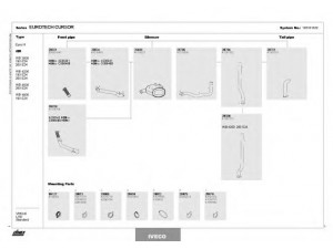 DINEX 128101022 išmetimo sistema 
 Išmetimo sistema -> Išmetimo sistema, visa