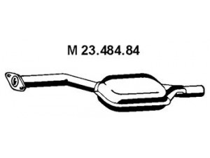 EBERSPÄCHER 23.484.84 vidurinis duslintuvas 
 Išmetimo sistema -> Duslintuvas
201 490 10 15, 201 490 33 15