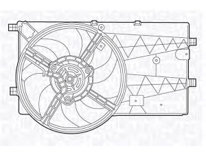 MAGNETI MARELLI 069422553010 ventiliatorius, radiatoriaus
1253P2, 1253P5