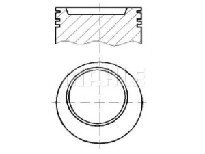 MAHLE ORIGINAL SS0140320 stūmoklis