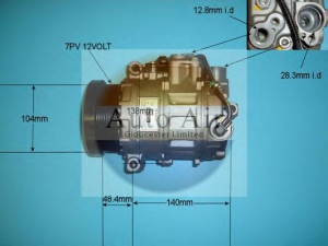 AUTO AIR GLOUCESTER 14-6204R kompresorius, oro kondicionierius
0012301311, 12307911, 12308611