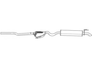 AKS DASIS SG13672 galinis duslintuvas