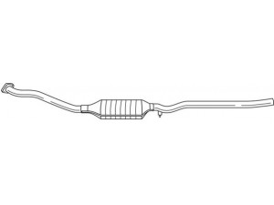 AKS DASIS SG40318 katalizatoriaus keitiklis