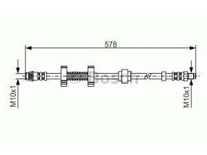 BOSCH 1 987 476 796 stabdžių žarnelė 
 Stabdžių sistema -> Stabdžių žarnelės
96 037 346, 96 037 346