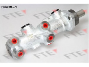 FTE H25939.0.1 pagrindinis cilindras, stabdžiai 
 Stabdžių sistema -> Pagrindinis stabdžių cilindras
4601D1, 4601E5, 9946056, 9946799