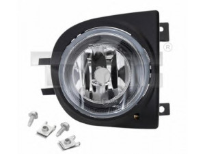 TYC 19-0454001 rūko žibintas 
 Kėbulas -> Pagalbiniai žibintai/dalys -> Rūko žibintas/dalys -> Rūko žibintas/įterp.
B6150-6F700