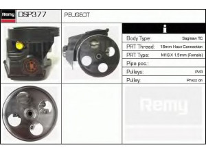 DELCO REMY DSP377 hidraulinis siurblys, vairo sistema 
 Vairavimas -> Vairo pavara/siurblys
4007.V5, 9631411580