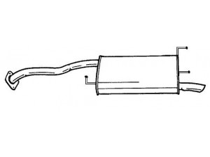 AKS DASIS SG38651 galinis duslintuvas