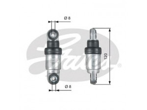 GATES T39215 vibracijos slopintuvas, V formos rumbuotas diržas 
 Diržinė pavara -> V formos rumbuotas diržas/komplektas -> Vibracijos slopintuvas
11282247226, 11282248169, 2247226