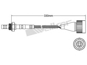 WALKER PRODUCTS 250-24605 lambda jutiklis 
 Variklis -> Variklio elektra
11 78 1 702 931, 11 78 1 735 500