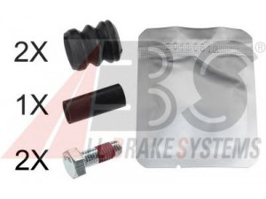 A.B.S. 55007 kreipiančiųjų movų rinkinys, stabdžių apkaba 
 Stabdžių sistema -> Stabdžių matuoklis -> Stabdžių dalys